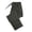 Dark Gray, variant on Swstbby Womens Casual Pants, Women's Elastic Linen Casual Cropped Pants Solid Color Trousers Black XL