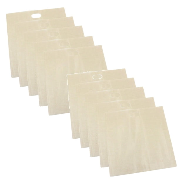 Oleegame 2 Pcs 5 Pcs Sacs pour Grille-Pain Réutilisables pour Grilled Cheese Sandwich Antiadhésifs Résistants à la Chaleur