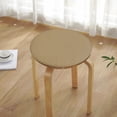 thumbnail image 4 of Coussin Rond pour Chaise de Jardin pour l'Extérieur - Coussinet Rond Confortable pour Tabourets de Salle à Manger de Patio avec Quatre Attaches, 4 of 4