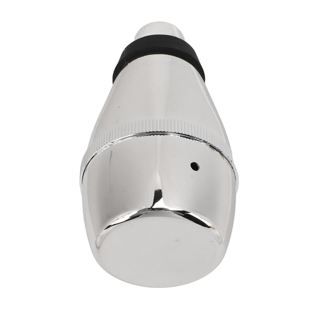 Trompette ABS, Trompette Silencieuse Facile à Installer Résistante à l'Usure pour Débutants Argent