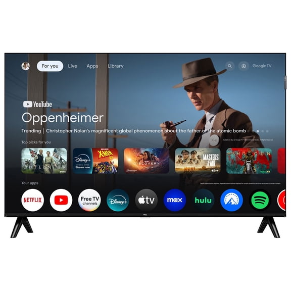 Boîte Ouverte – TCL Téléviseur Intelligent QLED Fire TV 1080p HD Série Q34K de 43 Pouces (43Q34K) – 2025