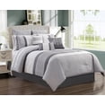 thumbnail image 1 of Safdie & Co. Wov Kane 7PC King Comforter Set, 1 of 1