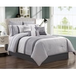 Safdie & Co. Wov Kane 7PC King Comforter Set