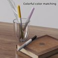 thumbnail image 4 of Étui à Crayons en Silicone pour iPad Tablette, Stylet Tactile, Housse Colorée Résistante aux Rayures pour Apple Pencil 1re Ou 2e Génération Crayon 2 Noir, 4 of 6