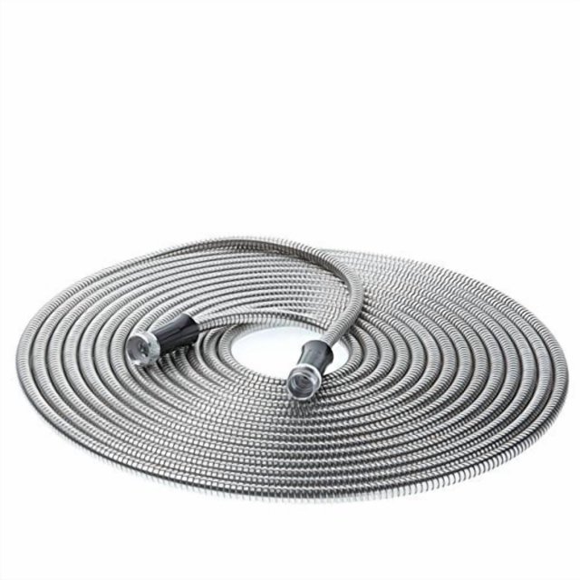 Refurbished Bionic Steel Rust-Proof Metal Home Garden Hose (50 Feet)