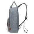 thumbnail image 4 of KAUKKO Stylish Oxford Fabric Backpack Travel Rucksack lightweight Hiking Bag Satchel, 4 of 5