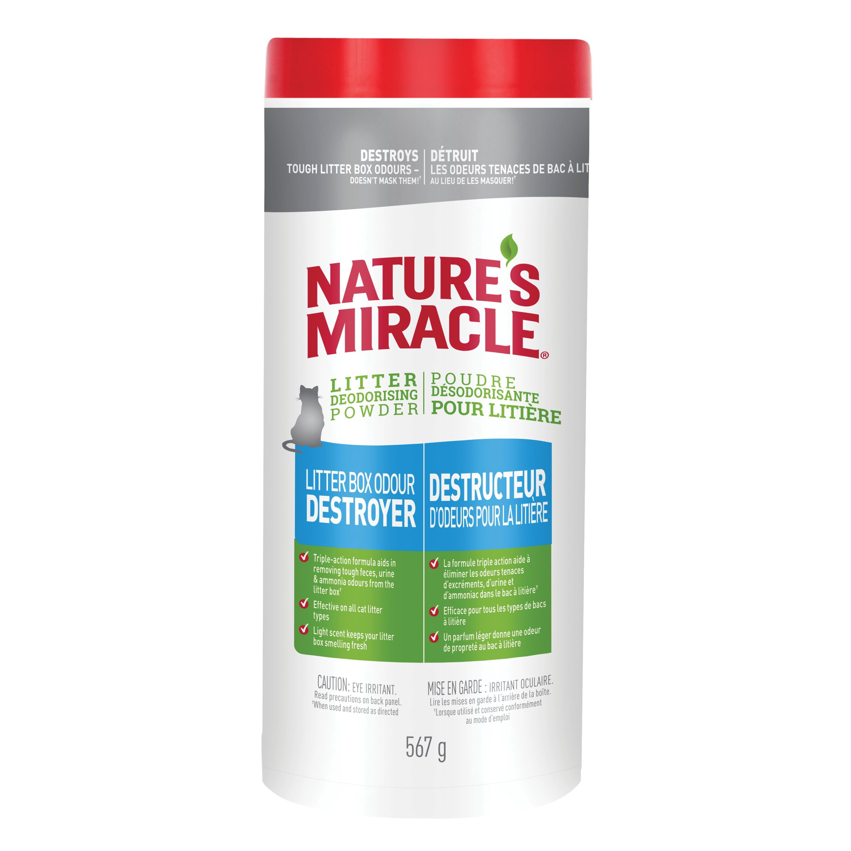 Désodorisant pour bac à litière Nature's Miracle 20oz