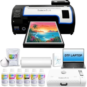 Lancelot M1630 PRO A3 DTF Bundle d'imprimante, pour T-Shirt, Tissu & Impression des vêtements