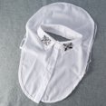 thumbnail image 4 of Miangastore Fake Collar Half Shirts Detachable Cotton Blend Clothing Accessory 1Set, 4 of 8