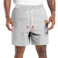 thumbnail image 2 of Dvkptbk Shorts Men's Cotton Elastic Drawstring Color Sports Pocket Shorts on Clearance, 2 of 7