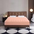 thumbnail image 4 of weibbin 180x200cm 70x78 Inches Waterproof Bed Sheet Comfortable Soft Thickened Intercalated Breathable Washed Cotton Mattress Protective Cover, 4 of 7