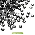 thumbnail image 3 of Uxcell 6000 Pcs Black Resin Flatback Rhinestone SS16 4mm Resin Rhinestones for Crafts DIY Design, 3 of 5