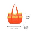 thumbnail image 1 of Mesh Beach Bag,Multi Pocket Capacity Large Portable Swimming Bag Centrifugal Mesh Pocket Beach Swimming Storage Net,Large Beach Bag,Storage Bags for Clothes,Clothes Storage Bag, 1 of 5