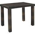 thumbnail image 1 of Crosley Palm Harbor Wicker Counter Height Patio Dining Table in Brown, 1 of 5