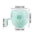 thumbnail image 4 of Kadlawus 2Pcs Manual Food Processor for Kitchen, Food-Grade Plastic Grinding Bowl, Puree Stick Tool, Grinding Rod and Spoon for Little One Food, Vegetables, Fruits, 4 of 9