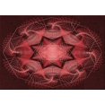 thumbnail image 1 of Ahgly Company Tapis Rectangulaire Lavable en Machine Intérieur Rouge Brique, 6 Pieds x 9 Pieds, 1 of 7