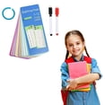 thumbnail image 1 of LEEYNEER Multiplication Flash Cards 3rd 6th Grade 17PC Times Table Math Fact Cards with Dry Erase Markers  Portable Learning Tools for Homeschool & Classroom, 1 of 9