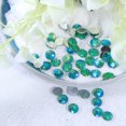 thumbnail image 3 of MasteelfCA 50pcs 12mm Polymer Clay Solid AB Color Round Diamond Resin Rhinestone Loose Beads DIY Jewelry Accessories Fish Scale(Green AB,Circle), 3 of 7