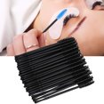 thumbnail image 3 of 100pcs Disposable Eyelash Brush Mascara Wands Set Creating Eye Makeup Convenient Pink Blue Rose Red Black Yellow, 3 of 7