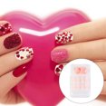 thumbnail image 4 of ziyahi False Nail Wearable Perfect Matching Simple to Wear No Irritating Odor Fake Fingernail Breathable Press Type Adjustable Paster Type 16 Type 29 F741 1Set, 4 of 6