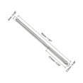 thumbnail image 3 of Unique Bargains Chucking Reamers 2.2mm High Speed Steel Cobalt M35 Round Shank 4 Straight Flutes Machine Milling Cutter, 3 of 4