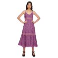 thumbnail image 1 of Moomaya Robe Maxi Sans Manches à Bretelles Spaghetti Ajustables pour Femmes Grande Taille, 1 of 6