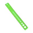 thumbnail image 1 of ZTTD 1 PCS Flexible Ruler Bendable Unbreakable Safe Soft Transparent Clear Shatterproof Clear Rulers Straight Flat Plastic Ruler for Home Office Adults (Type3-Green), 1 of 7
