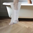 thumbnail image 3 of Housse de Pied Imperméable pour Douche Réutilisable Botte Protectrice en TPU Blanc 7.8 Pouces, 3 of 8