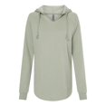 thumbnail image 1 of Independent Trading Co. PRM2500 Sweat à Capuche Léger pour Femmes California Wave Wash, 1 of 2