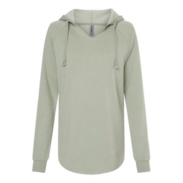 Independent Trading Co. PRM2500 Sweat à Capuche Léger pour Femmes California Wave Wash