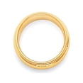 thumbnail image 4 of Ladies 14K Yellow Gold 4mm Comfort Fit Milgrain Wedding Band Ring, 4 of 4
