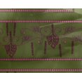 thumbnail image 4 of oneOone Georgette Viscose Fabric Swirl & Floral Block Print Fabric By Yard 42 Inch Wide, 4 of 4