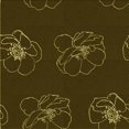 thumbnail image 1 of Ahgly Company Tapis d'Intérieur Lavable en Machine Carré Transitionnel Chêne Brun, 6 Pieds Carré, 1 of 7