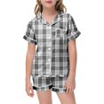 thumbnail image 2 of Winter Outfits Teens Girls Outfits Hildren's Shirt And Pants Set Christmas Pyjamas Set With Pockets Christmas Set, 2 of 4