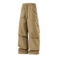 thumbnail image 3 of Pantalon Décontracté pour Hommes, Coupe Ample, Jambe Droite, Design pour Confort et Style Moderne, 3 of 9