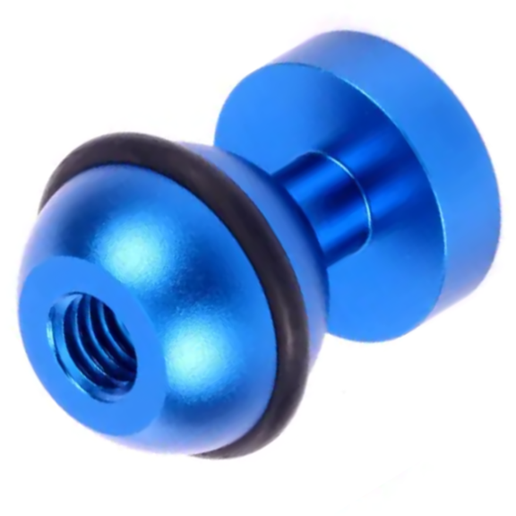 1 PC 1Inch Ball Adapter 1/4 3/8 Hole 1inch Ball Head Mount For Gopro Camera