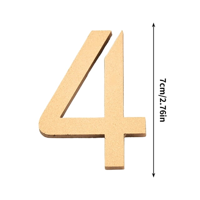 7Cm Acrylic License Plate, Elegant and Fashionable