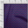 thumbnail image 1 of oneOone Georgette Viscose Fabric Chevron Ikat Fabric Prints By Yard 42 Inch Wide, 1 of 4