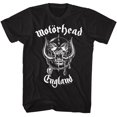 thumbnail image 1 of Motorhead England Black Adult T-Shirt, 1 of 2