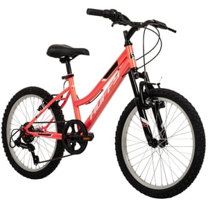 Huffy Rock Creek 20-inch Girls’ 6-speed Mountain Bike, Pink