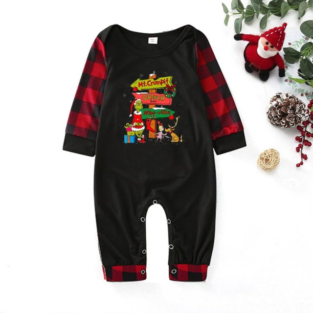 Pyjamas de Noël Assortis pour Hommes Ensembles de Pyjamas de Vacances pour la Famille