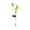 #-【Yellow】| Waterproof Outdoor Solar Lights, variant on Solar Tulips Garden Lights - Waterproof Outdoor Solar Stake Lights for Yard Lawns Patio, Decorative Pathways Lighting, Pink, JKODE