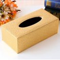 thumbnail image 1 of ORUYROP Leather Tissue Box Holder-Waterproof Rectangular Tissue Box Cover Vintage Napkin Paper Holder for Home,Office&Car Decor (Gold Clouds), 1 of 1