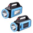 thumbnail image 3 of EGNMCR Camping & Hiking Solar Rechargeable Handheld Spotlight Flashlight, Super Bright Flashlight For Emergencies, Searchlight Spotlight, Flashlight Camping Lantern, 3 of 9