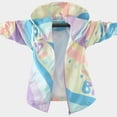 thumbnail image 2 of Imperméable Léger pour Filles avec Motif Arc-en-Ciel Coloré pour l'Automne, 2 of 6