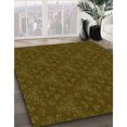 thumbnail image 3 of Ahgly Company Tapis de Zone Carré Lavable en Machine Intérieur Transitionnel Jaune Foncé Vert, 5 Pieds Carré, 3 of 7