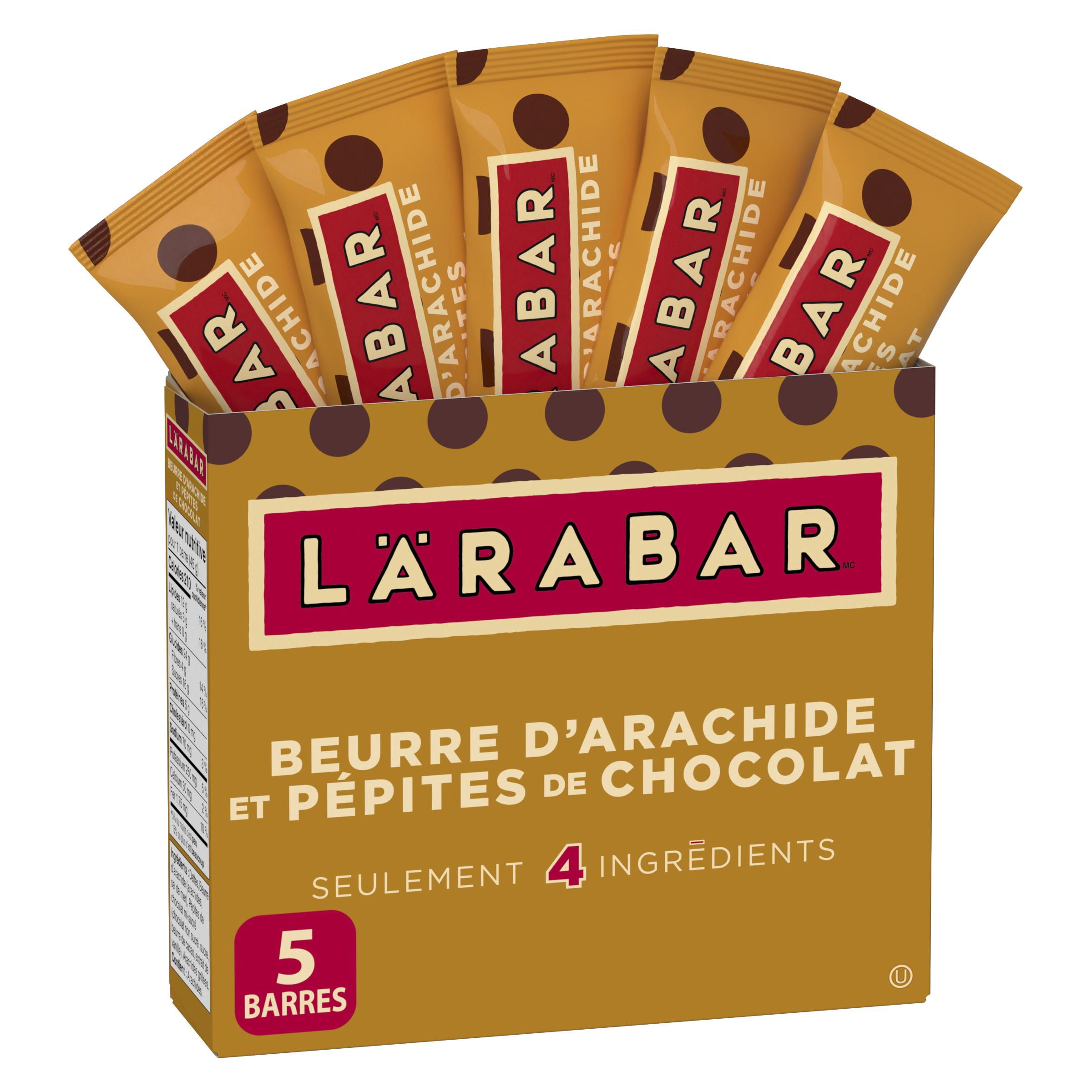Lärabar Peanut Butter Chocolate Chip 5 Bars