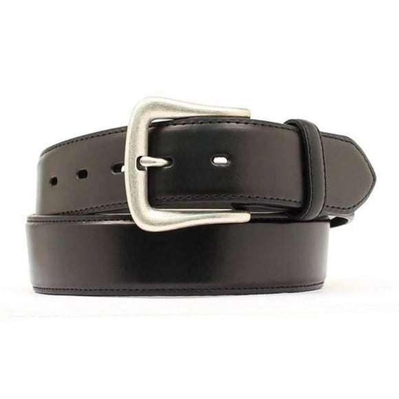Nocona Belt Ceinture Western en Cuir pour Homme de 40 Pouces avec Superposition Lisse, Noir