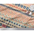 thumbnail image 3 of Soimoi Poly Georgette Fabric Geometric African Decor Fabric Printed Yard 42 Inch Wide, 3 of 3