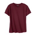 thumbnail image 1 of Hanes T-shirt Nano-T pour Femmes, 2TG, Bordeaux, 1 of 1
